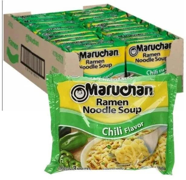 MARUCHAN RAMEN (CHILI) 12 PACK CASE
