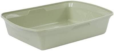 ExquisiCat Sage Open Litter Box with Storage