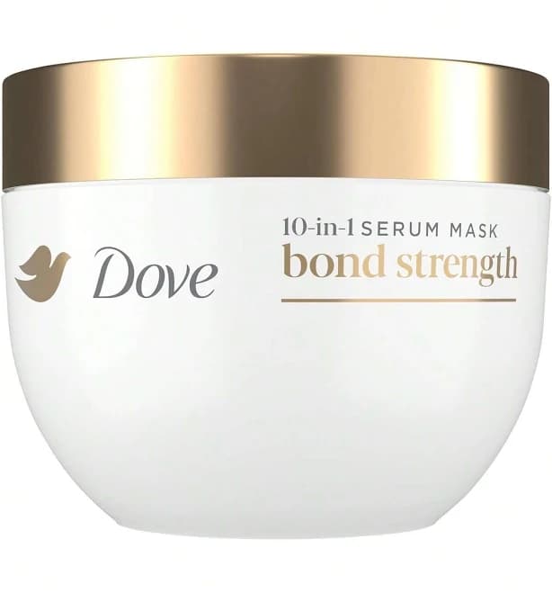 Dove Dove Hair Bond Strength 10in1 Serum Mask For Chemically Damaged Hair With Bio-Protein Care Technology Plus Peptide Complex 9.2 Fl Oz, Hair