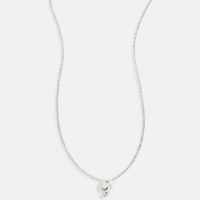 Mint & Lily Tiny Script Initial Necklace