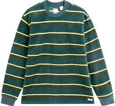 NEW LEVI'S, MENS SIZE XL, SHERPA PINE🟢GREEN STRIPED CREW SWEATSHIRT-MSRP $64.50 | eBay
