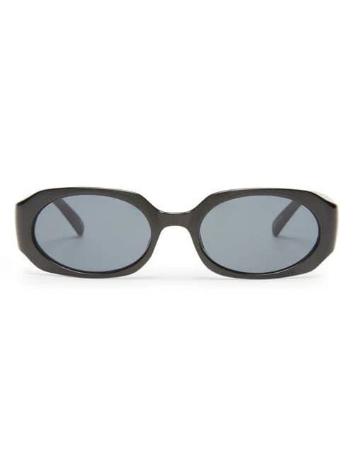 Le Specs Women's Shebang Rectangular Sunglasses