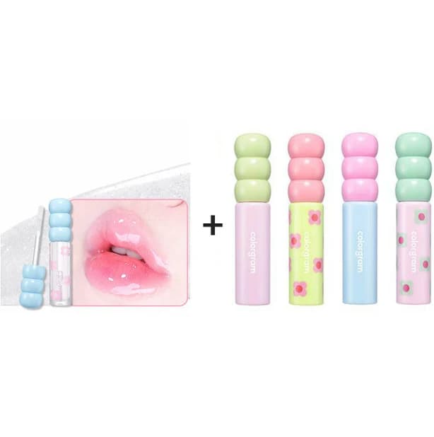 Colorgram Fruity Glass Tint 00 Pearl Gloss 1pcs + 1pcs Liquid High