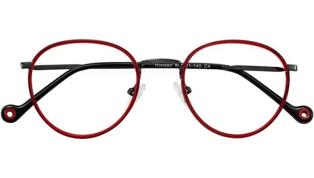 Narrow Retro-Vintage Windsor Round Glasses