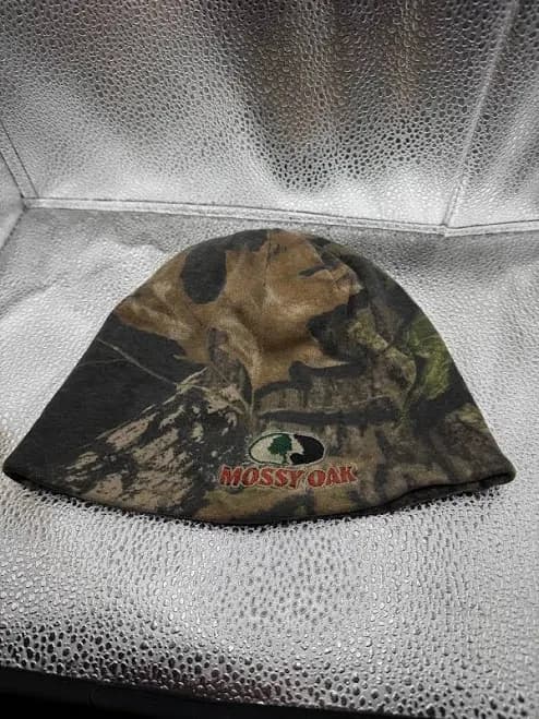 Mossy Oak Camouflage Knit Beanie Hat One Size Brown Outdoor Hunting