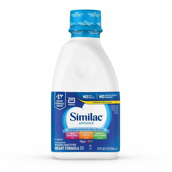 Similac Advance Infant Formula Ready-to-Feed Bottle