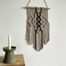 Medieval tapestry, Nordic style home decor, Celtic Viking wall art made in Ireland