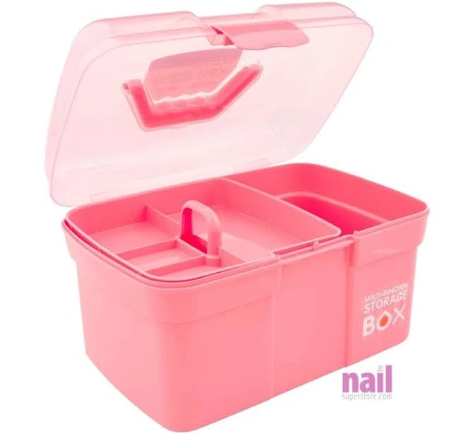 Large Pink Organizer Case - Perfect for Storage