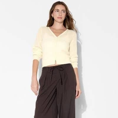 Wild Fable Women's V-Neck Cardigan