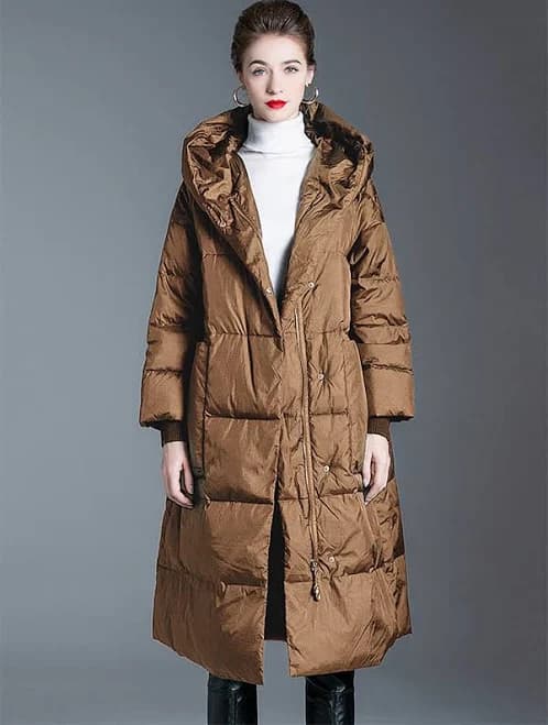 Women's Hooded Down Puffer Coat