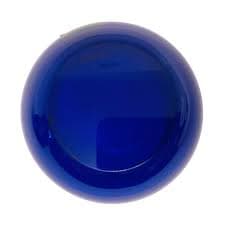Early 20th Century Art Deco Irene Cobalt Blue Glass Lidded Dish | Chairish