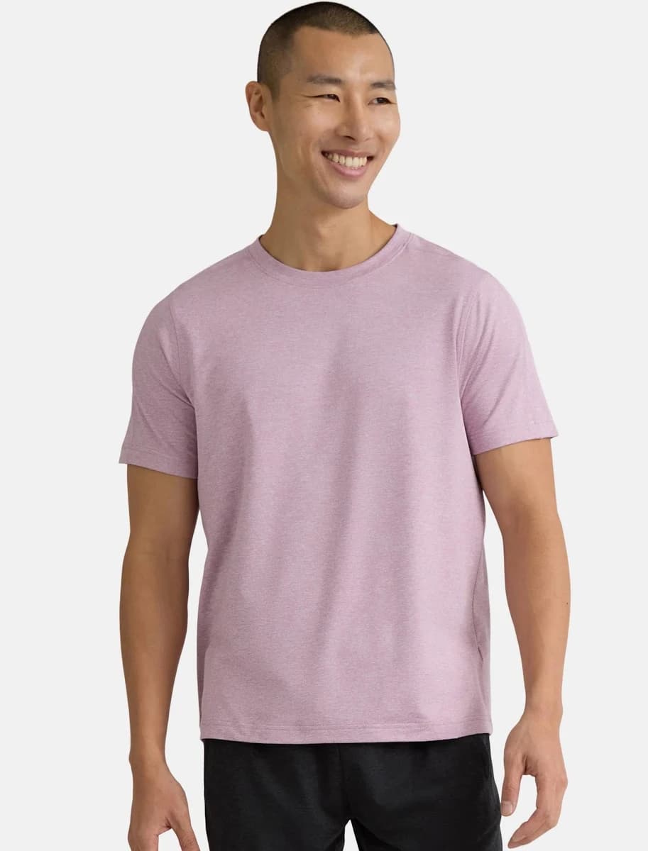 Athletic Works Men's Soft ButterCore Short Sleeve Tee