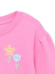 Garanimals Baby Girl Graphic Fleece Top, Sizes 0-24 Months - Walmart Business Supplies