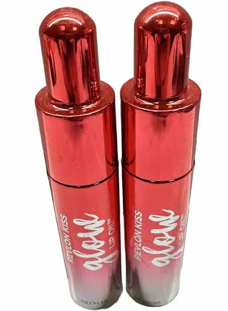 Revlon Kiss Glow Lip Oil 008 Berry Brilliant 2 Pcs
