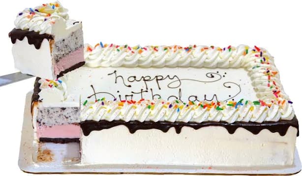 Big Custom Ice Cream Cake