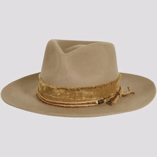 Jovi Women's Wool Felt Pinch Front Fedora