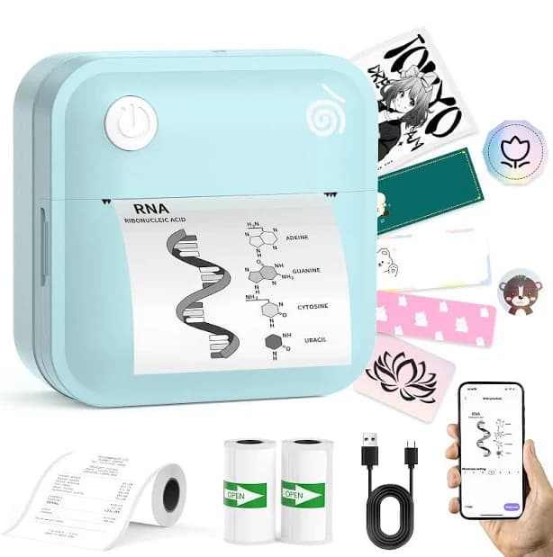 lopevi Label Maker Portable Thermal Label Printer