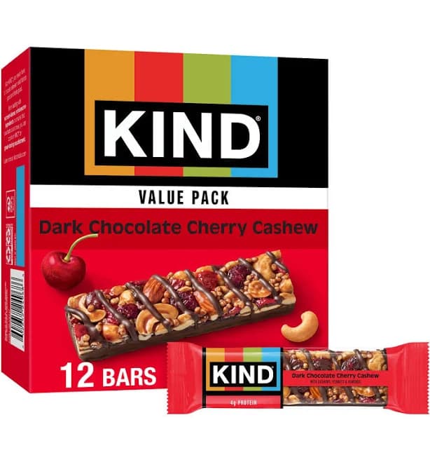KIND Bars Dark Chocolate Cherry Cashew