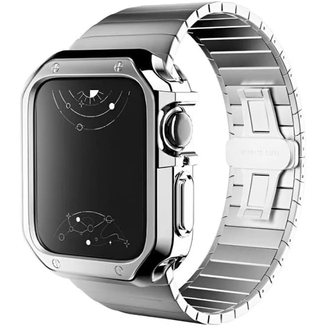 Culpa Premium Stainless Steel Band + Case for Apple Watch