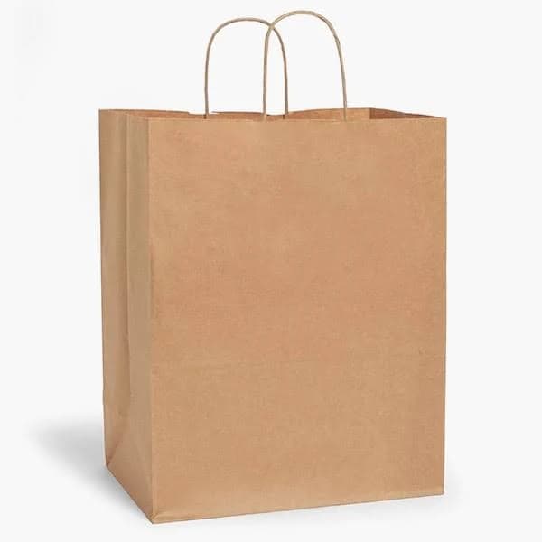 Nashville Wraps Natural Brown Kraft Shopping Bags