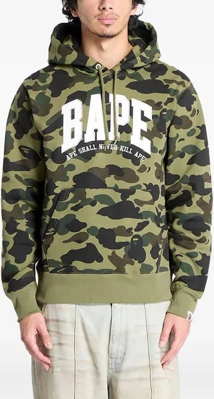 A Bathing Ape 1st Camo Pullover Hoodie