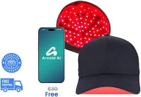 Red Light Cap, Red Light Hat for Head, 630nm 850nm 940nm Infrared Light Cap Adjustable Size, and Pulse Mode