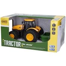 Traktor gyűjtőedénnyel és efektusokkal 27cm