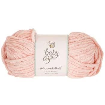 660 Pink-A-Boo - Baby Bee Adore-A-Ball Yarn