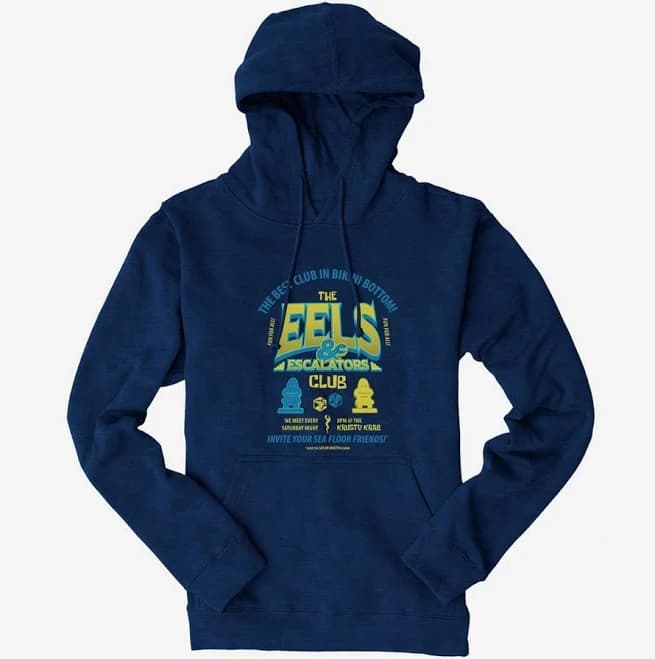 Spongebob SquarePants The Eels & Escalators Club Graphic Hoodie