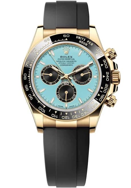 Rolex Daytona 40 Black Dial Yellow Gold Mens Watch 126518LN