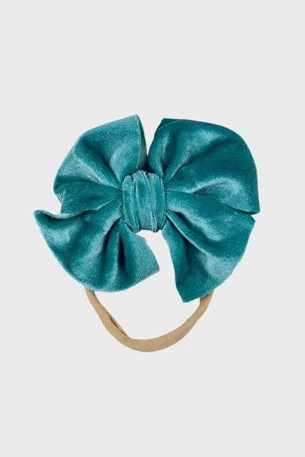 Milk Monster Velvet Bow Headband
