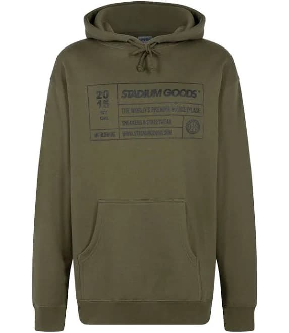 Stadium Goods Hooded Women Sweatshirt - Green