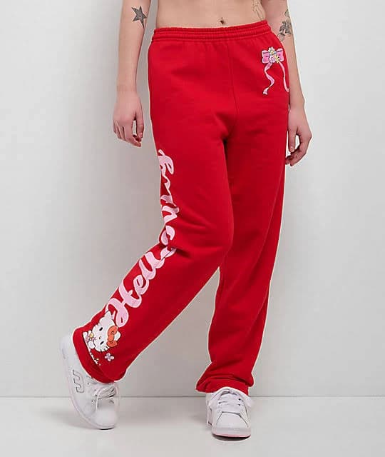Hello Kitty & Friends Ribbon Sweatpants