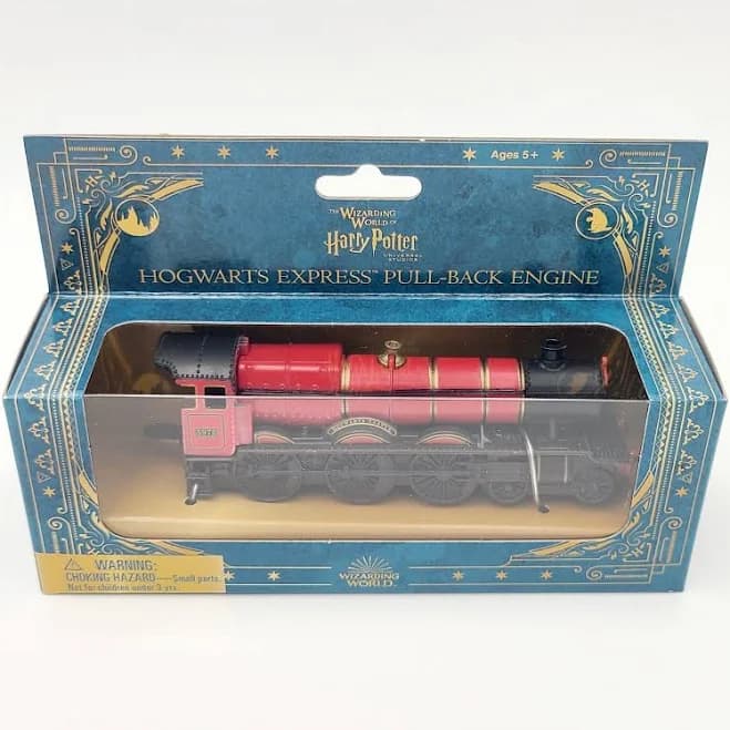 Universal Studios Harry Potter Hogwarts Express Toy Pull Back Engine