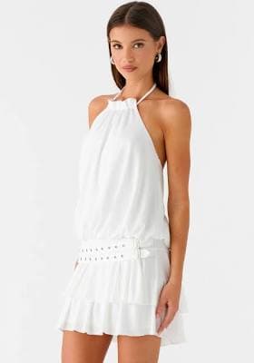 Dopamine Belt Mini Dress