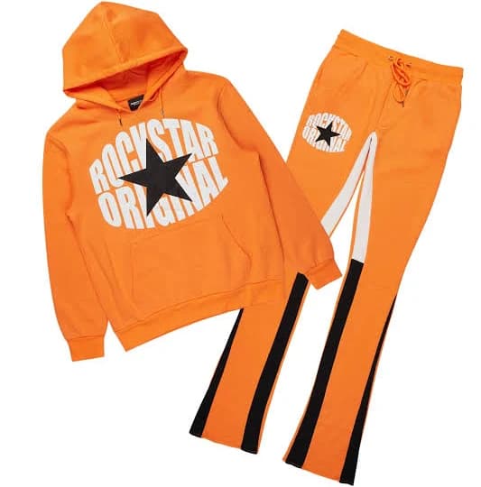 Rockstar Original States Stacked Flare Tracksuit