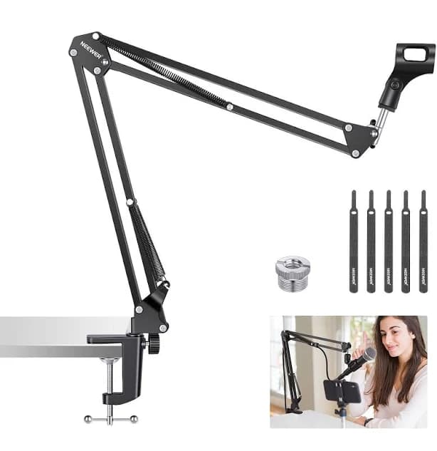 Neewer Boom Suspension Scissor Microphone Stand