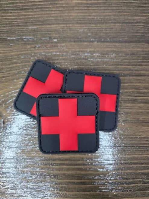 Red Cross On Medic Patch
