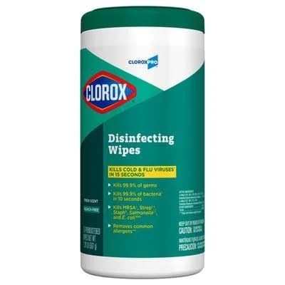 Clorox Wipes Disinfectant Tub