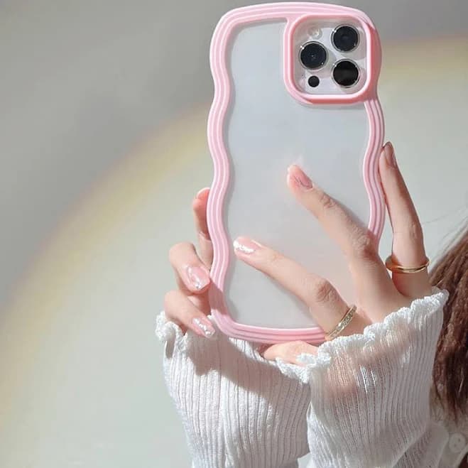 Auramma Collections - Wavy Bumper iPhone Case