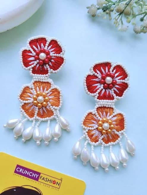 Haldi Blossom Earrings