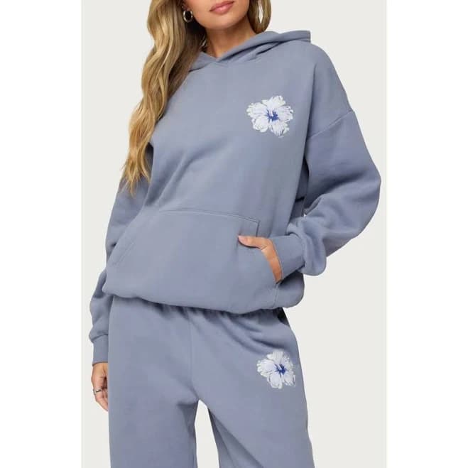 Edikted Women's Tropical Bloom Hoodie