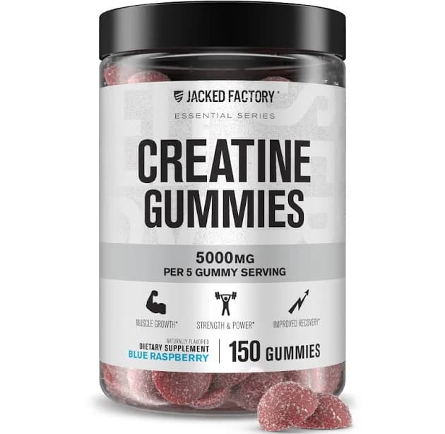 Jacked Factory Creatine Monohydrate Gummies