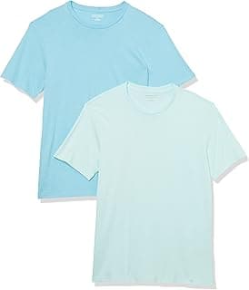 Men's Short Sleeve T-Shirts, Slim-Fit, Crewneck, Pack of 2