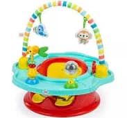 Bright Starts SuperSeat 3-in-1 Playful Paradise Baby Activity Seat