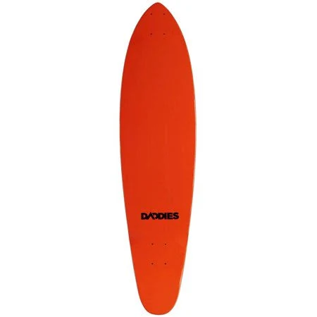 Daddies Logo Kicktail Longboard Deck