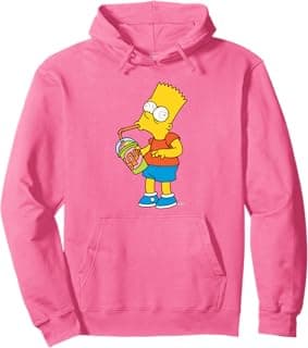 The Simpsons Bart Simpson Squishee Brain Freeze Pullover Hoodie
