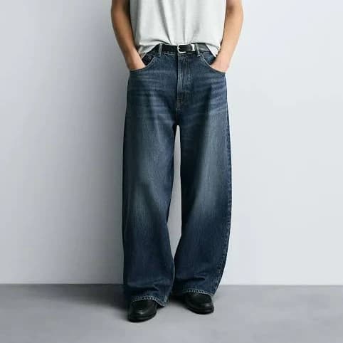 Zara Men's Baggy Fit Jeans