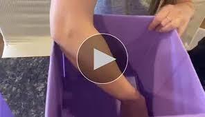 Amazon.com: ShellKingdom Storage Bins, Foldable Fabric Storage Cubes And Cloth Storage Organizer Drawer For Closet And Toys Storage, 2 Pack (Purple) : Home & Kitchen