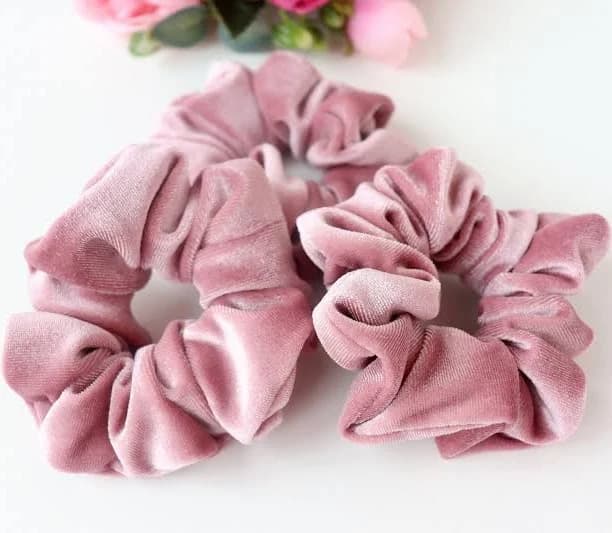 Soft Fluffy Velvet Scrunchie Hair Tie